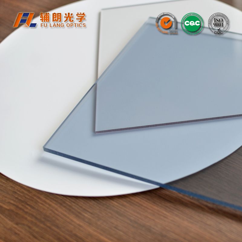Anti scratch acrylic sheet for clean room windows