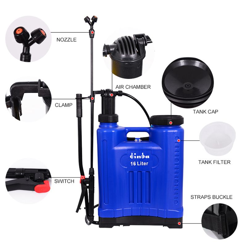 16L Factory High Quality Agriculture Knapsack Manual Sprayer