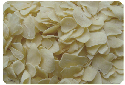 dehydrated/dried garlic flakes