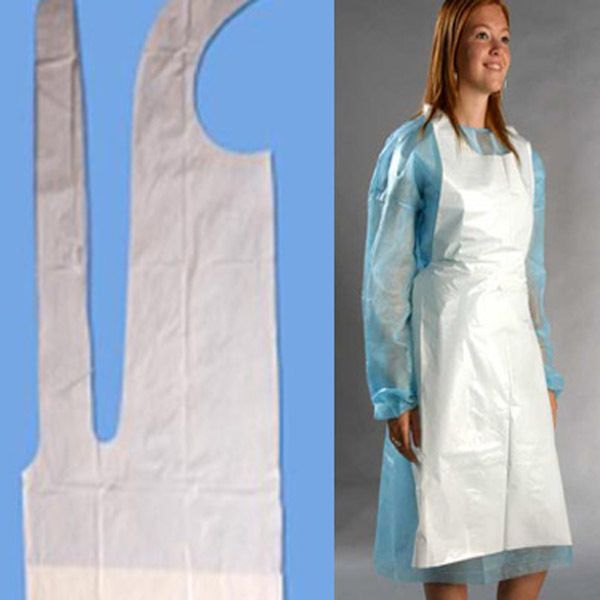 Cheap Disposable medical plastic PE apron