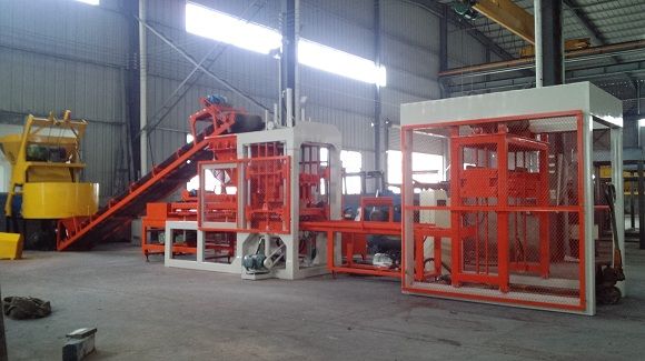 QT3-15 Full-automatic brick making machine