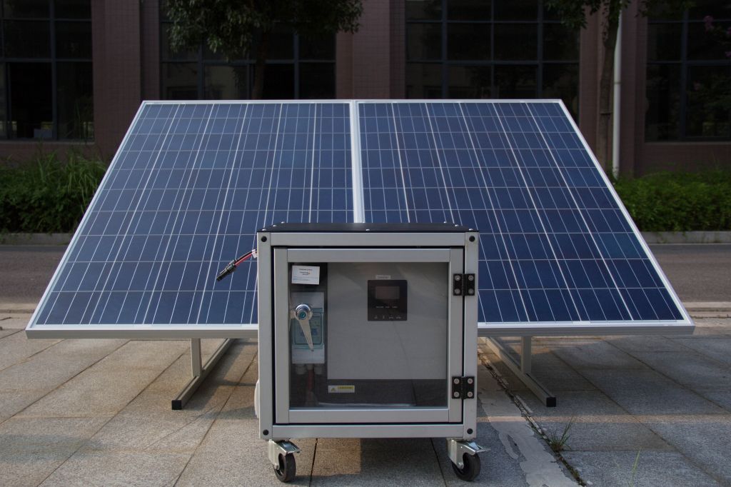 High quality portable 1600w off grid solar generator, MPPT controller ...
