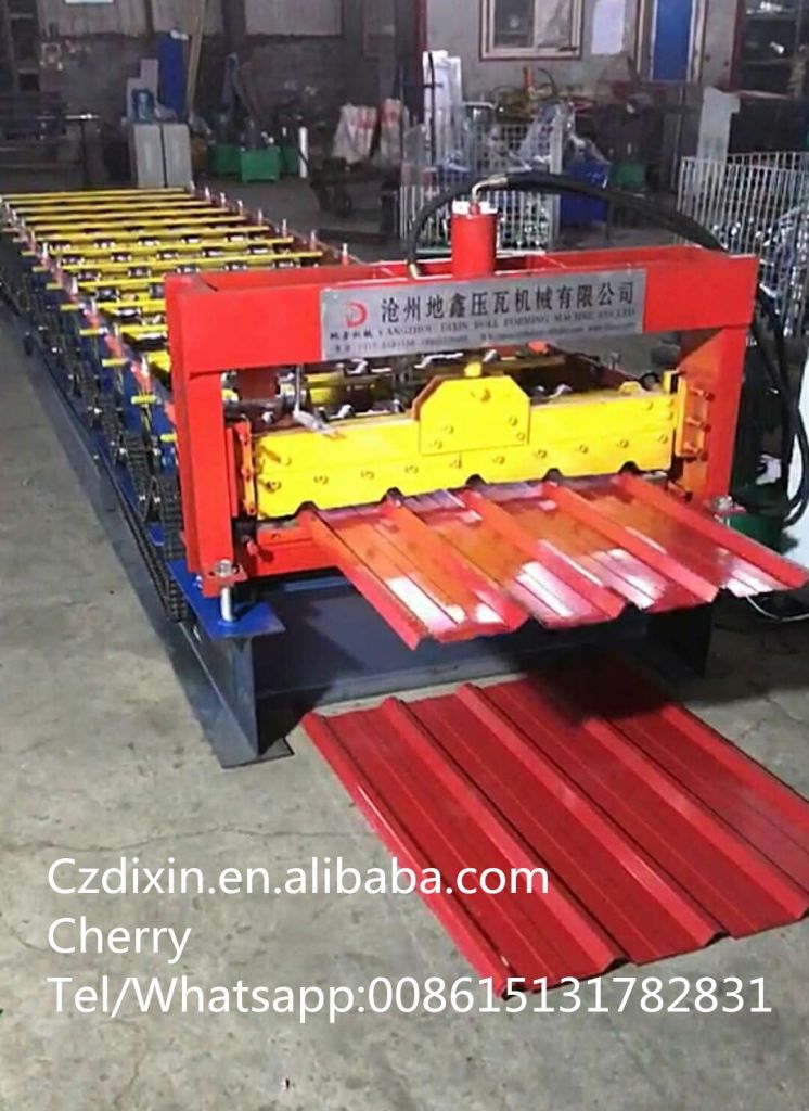 China Best Product DX Trapezoidal Roll Forming Machinery For Peru Building