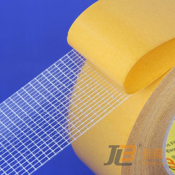 DOUBLE-FACE FILAMENT MESH TAPE JLW-323 provides self-adhesion to foams, textile, non-woven and leather products