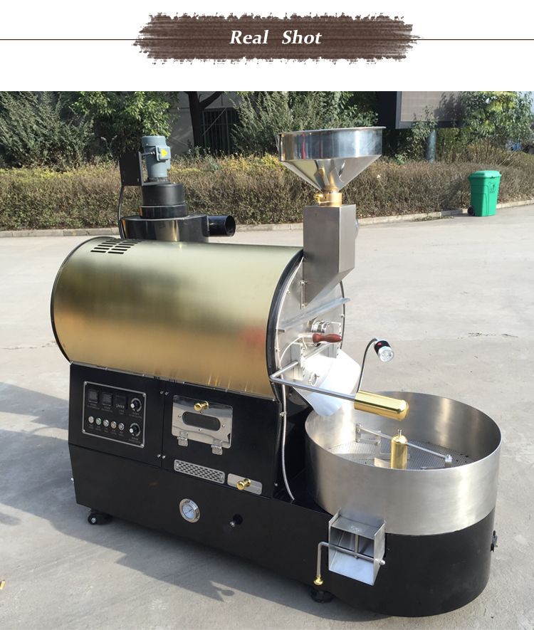 China factory supply industrial 6kg coffee been roaster machine