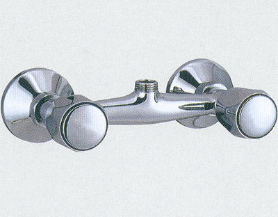 Double lever bathtub mixer(faucet)