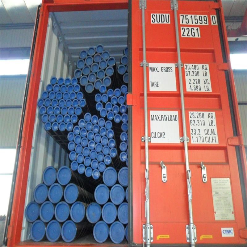 ASTM A53/A106 GR B seamless mild steel pipes