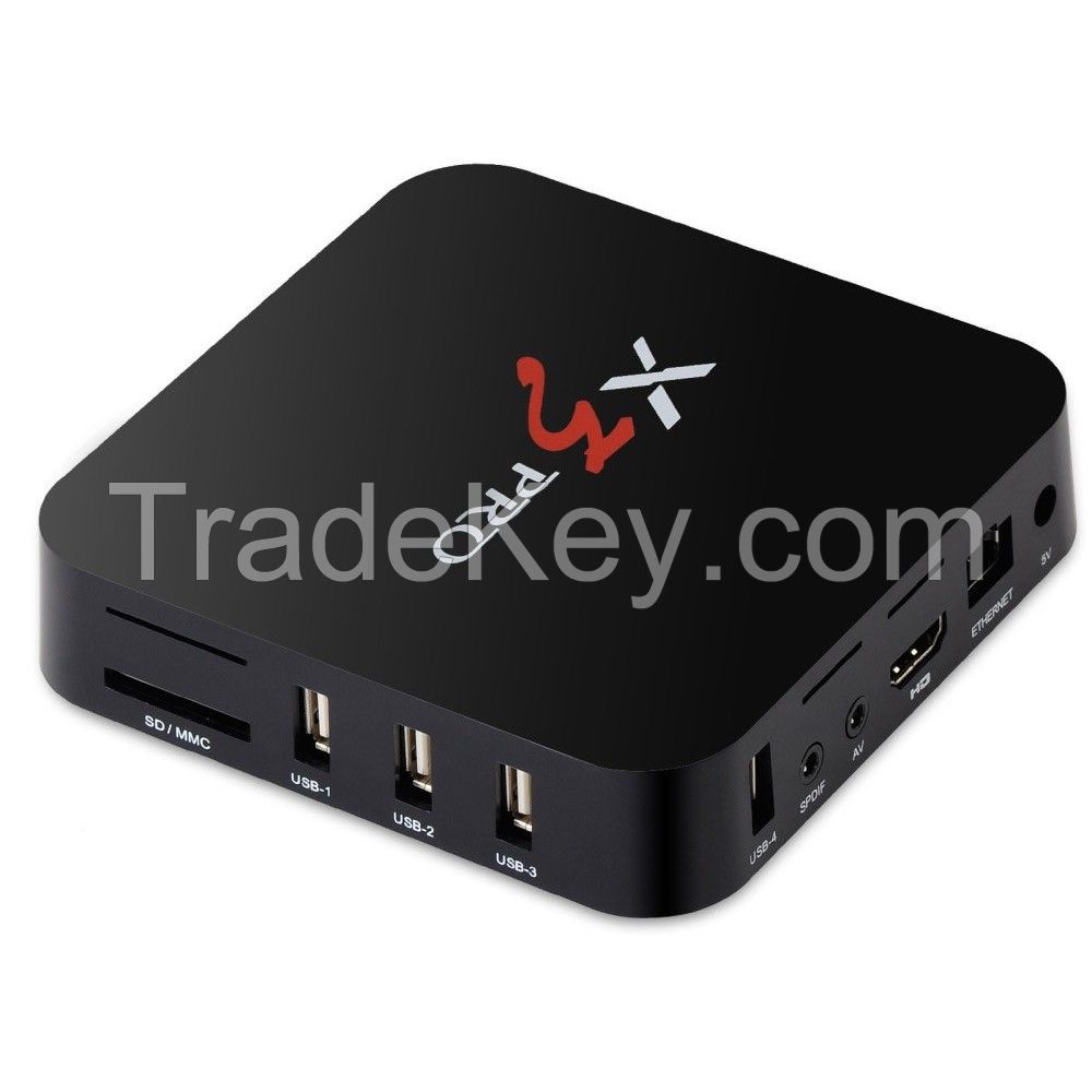 cheap X3 pro RK3229 quad core wifi kodi smart android tv box ott internet player