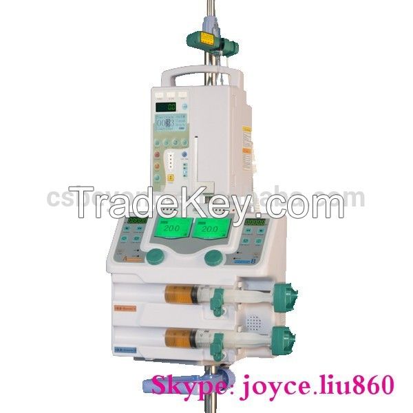 Double and single channel syringe pump for ICU/ CCU etc.