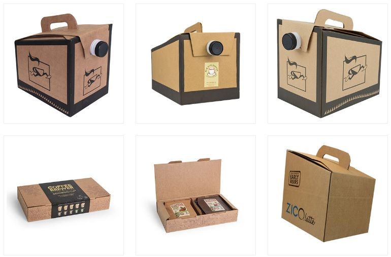 Food Beverage Packaging Paper Tube Box from Fortune Printing & Packaging