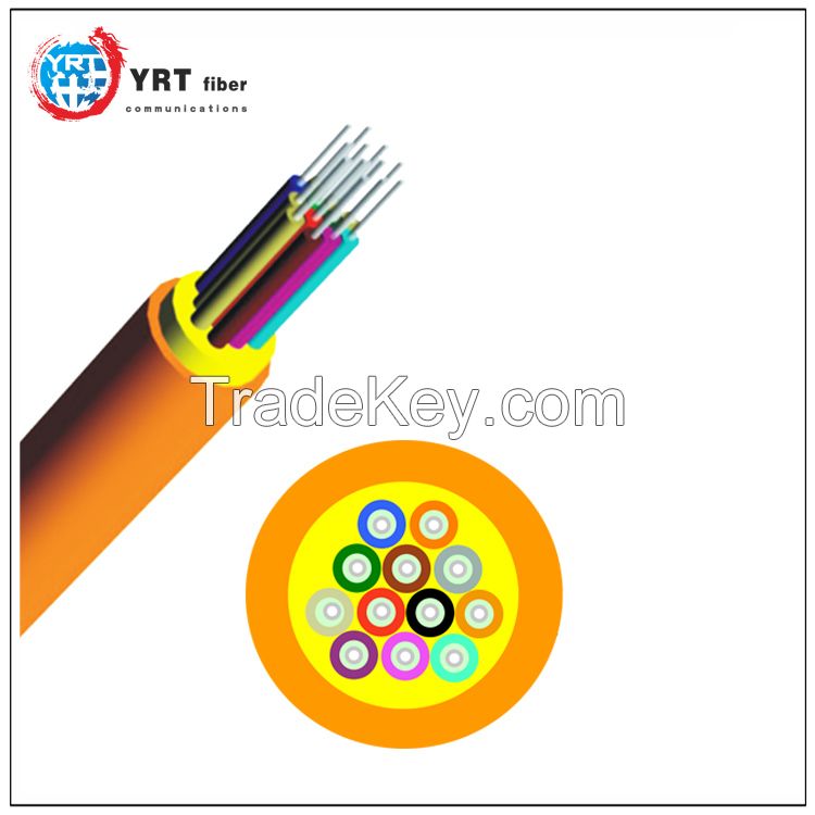 Multi cord distribution fiber cable GJPFJV indoor optical cable