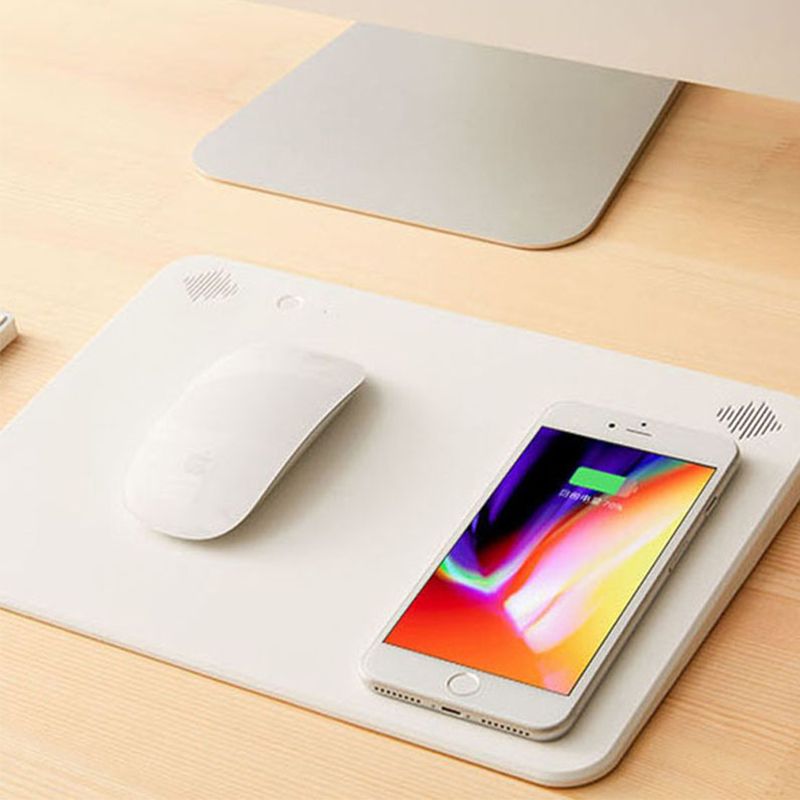 Multi-Function Wireless Charger Mouse Pad