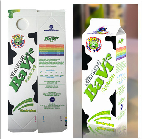 Paper Carton Box for Milk/Juice/Tea/Liquid/Drinks/Alcohol