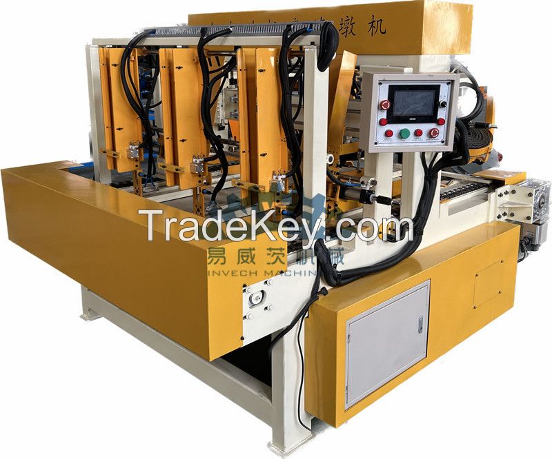 EU Pallet Blocks Connection Machine Wood Pallet Machine