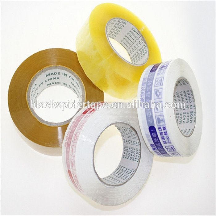 Free shipping custom colorful transparent bopp packing adhesive printing tape