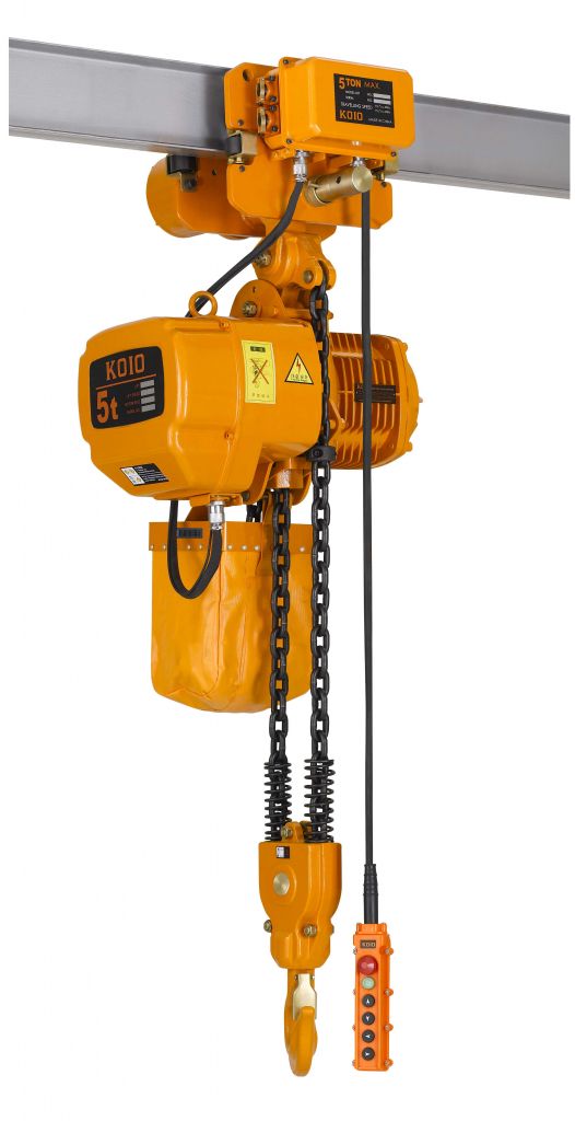 0.5t 1t 2t 2.5t 3t 5t 7.5t 10t 15t 20t 25t Kito Type Electric Chain Hoist with Electric Trolley 1P/3P HHBB Electric Chain Hoist