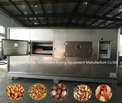 Microwave Dryer Curing Equipment for Peanut, Cashew Nut, Pistachio Nuts, Walnut, Macadamia Nut
