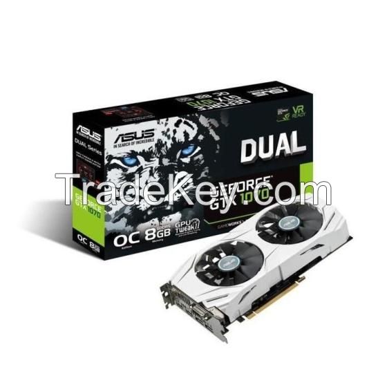 New In Stock ASUS GeForce GTX 1070-DUAL-OC 8GB GDDR5 Graphics Card DUAL GTX1070-O8G