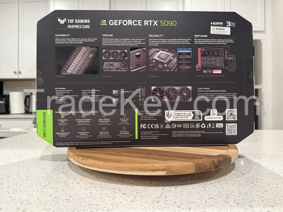 Brand New In Stock ASUS TUF Gaming GeForce RTX 5090 32GB GDDR7 OC Edition Gaming Graphics Card