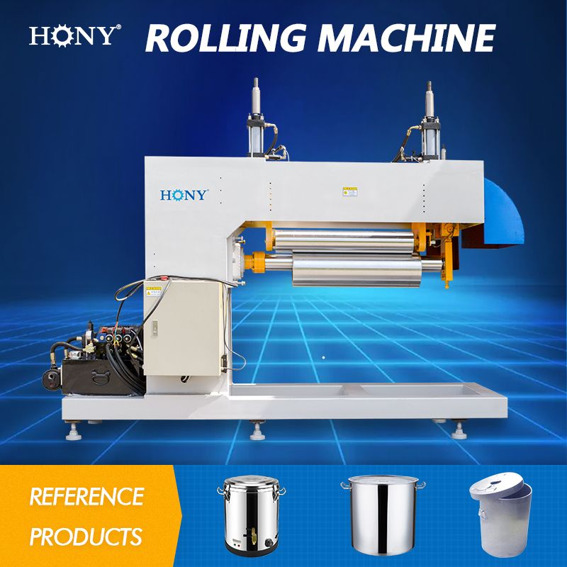 Hydraulic forming molding cone shape Rolling machine for Drum 