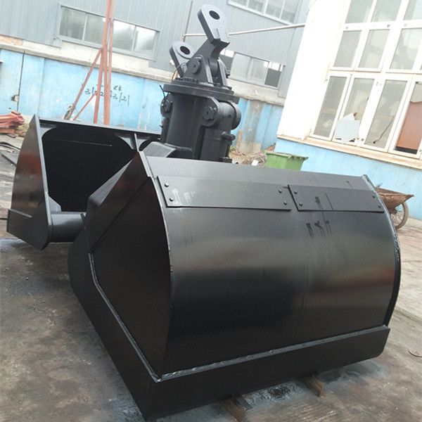 widely used rotary hydraulic clamshell excavator grab bucket