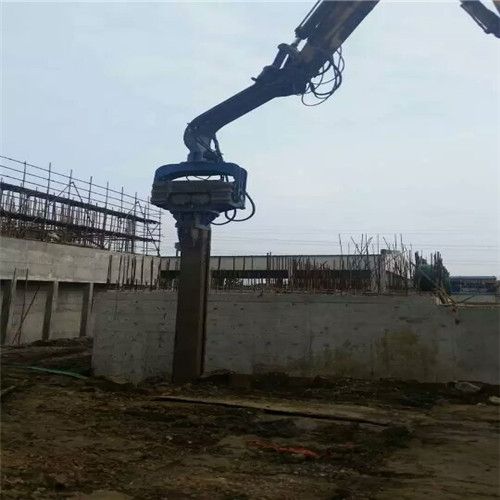 Korean quality manufacturer price excavator pile drive hammer