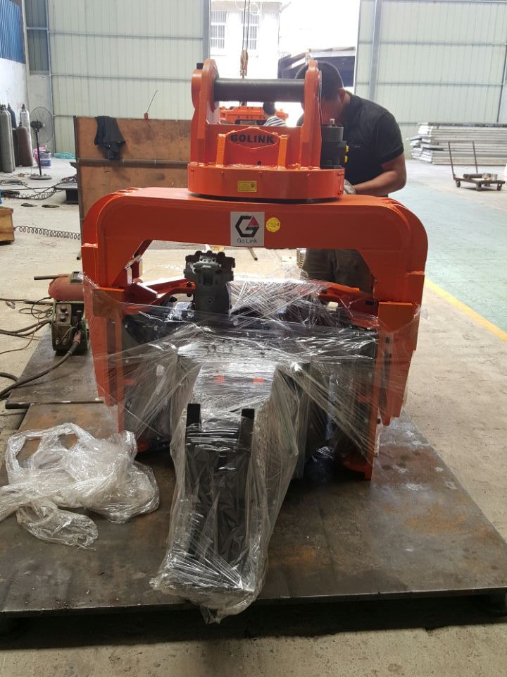 Korean quality manufacturer price excavator pile drive hammer