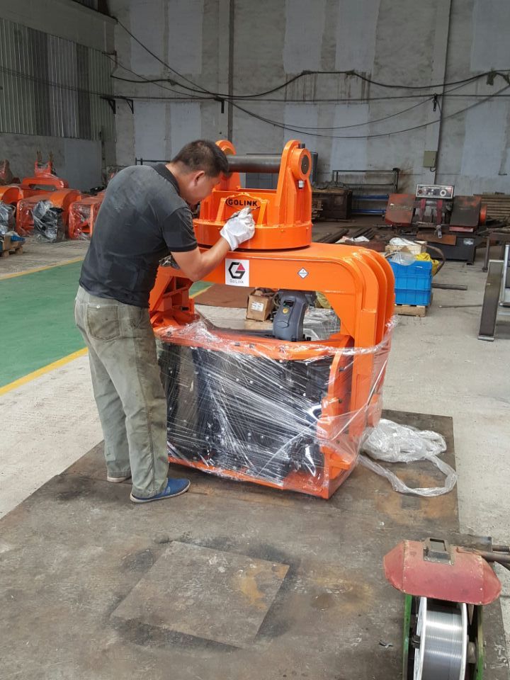 Korean quality manufacturer price excavator pile drive hammer