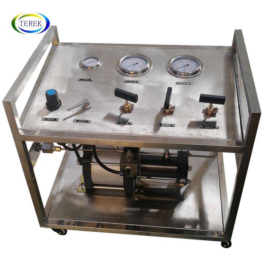 Professional pressurized natural gas booster pump with Stainless steel cabinet