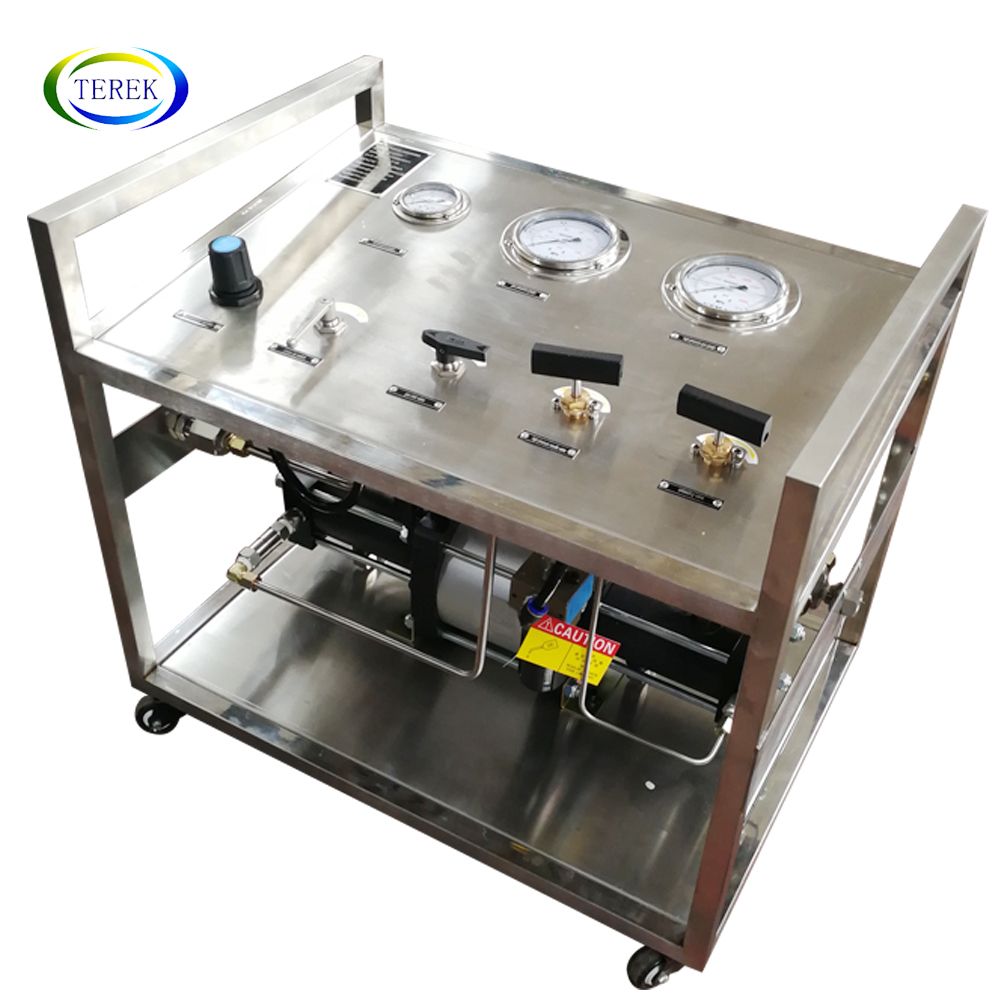 Professional pressurized natural gas booster pump with Stainless steel cabinet