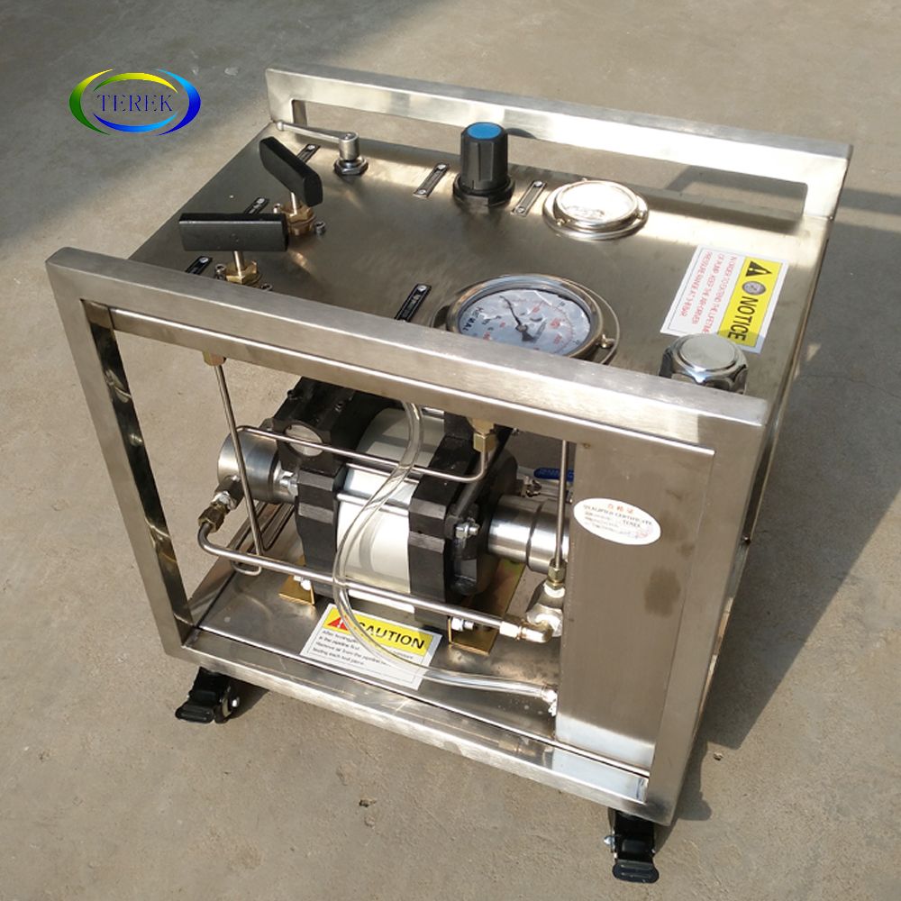 Maximum 6400 bar high pressure small water booster pump for liquid/chemical/water/oil