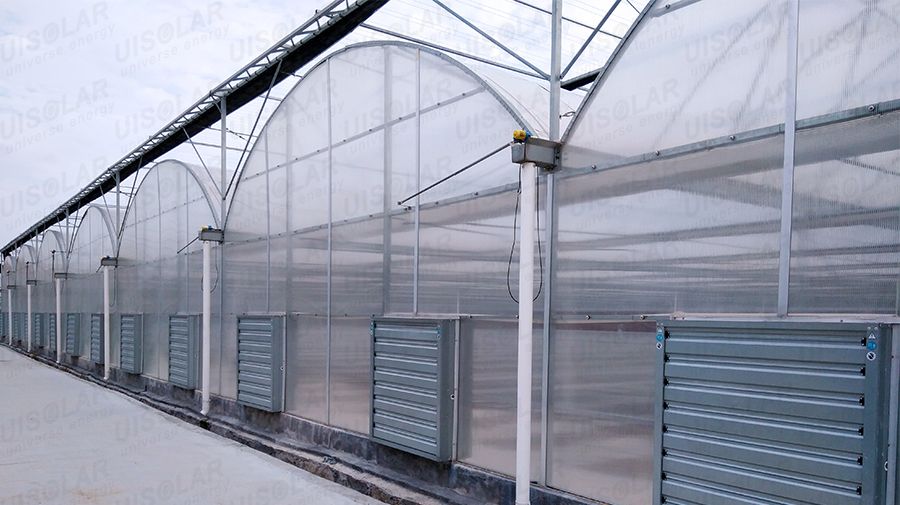 The Cheapest Hot Sale Sainpoly Agricultural/Commercial Plastic Greenhouse