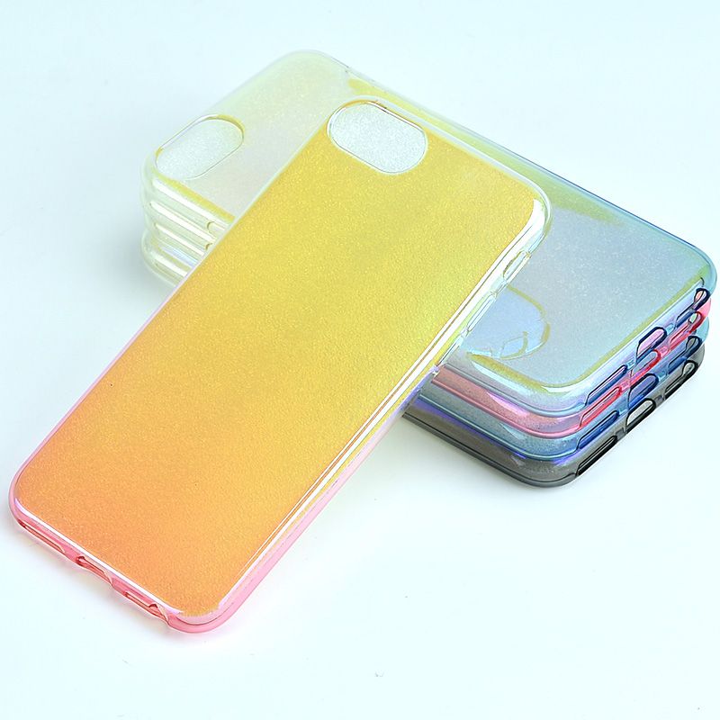 Clear TPU Case Gradient Phone Case for iPhone