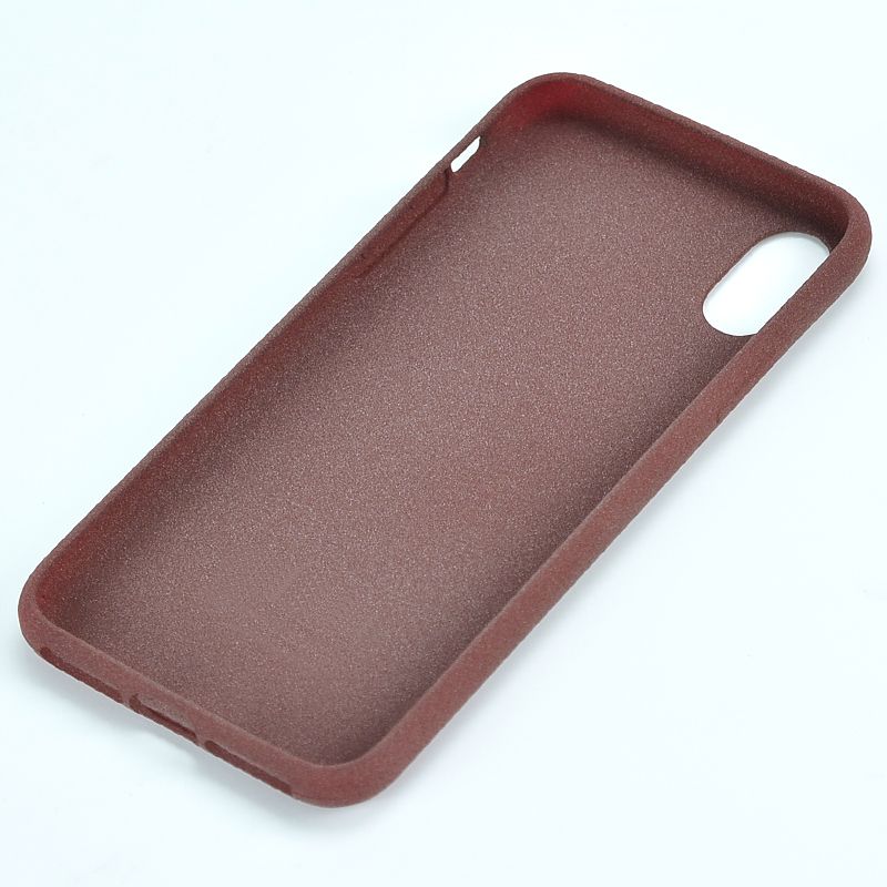 Soft TPU Silicone Phone Case for iPhone with fluff painting