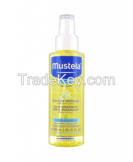 Mustela massage moisturizing oil