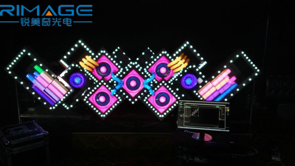 LED DJ booth for bar and nightclub