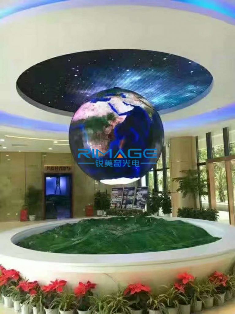 LED sphere display LED ball screen