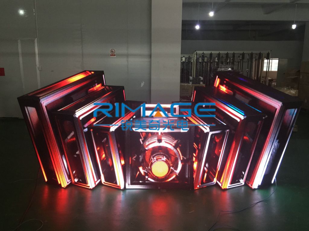 bar and nightclub LED DJ booth