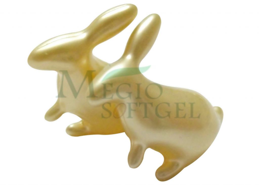 Cute rabbit duck shape bath oil capsules