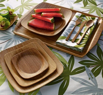 bamboo plate