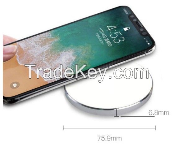 Small Metallic Wireless Charger