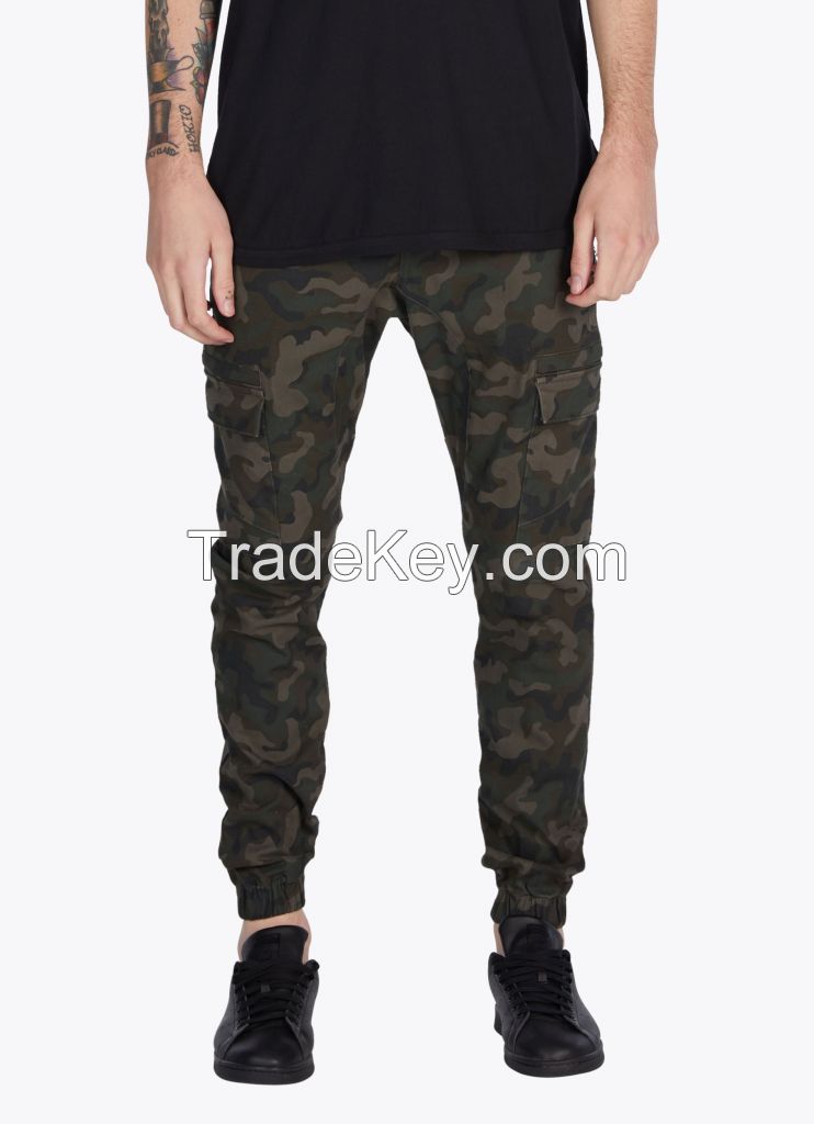 Mens Joggers Camo Print