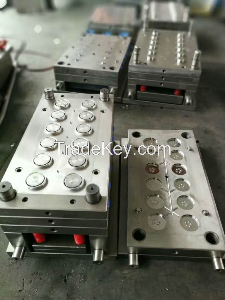 12 cavities good quality plastic bottle cap mould