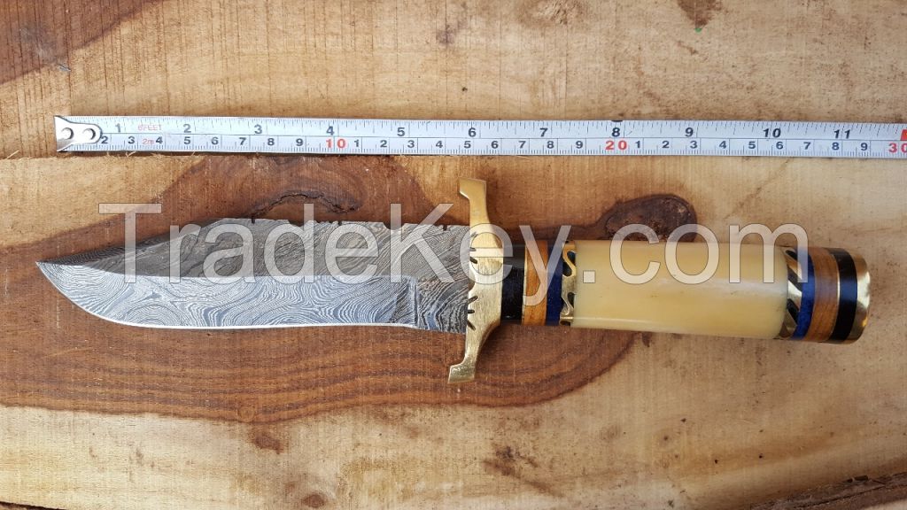 Damascus Steel Hunting Knives