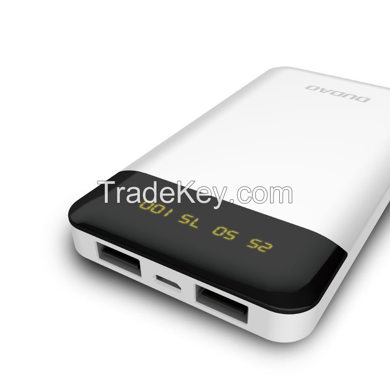 8, 000 mAh dual USB output power bank