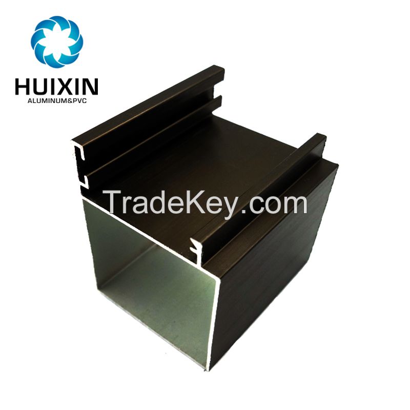 Foshan HUIXIN factory aluminium extrusion profile for doors and windows