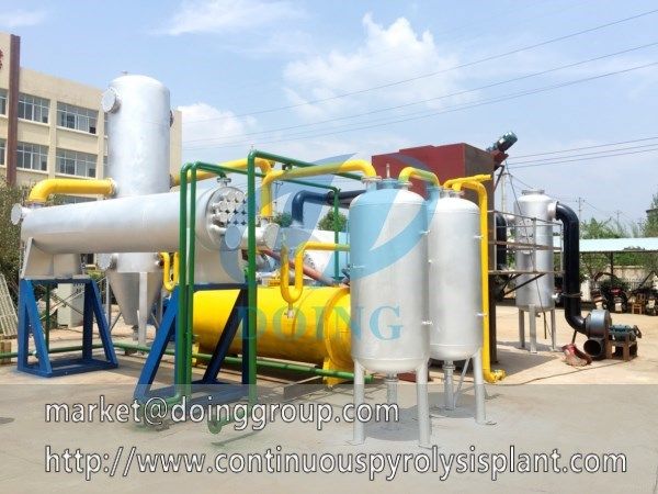 Advantages of DOING continuous tyre pyrolysis plant to fuel
