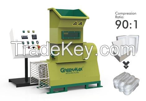 Styrofoam recycling machine of GREENMAX  Mars C50 