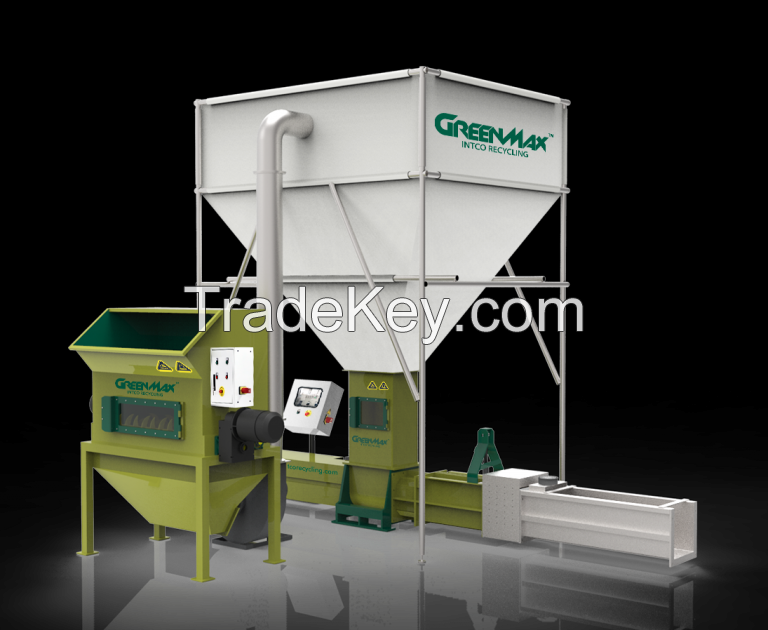 High quality styrofoam recycling machine GREENMAX ZEUS C300