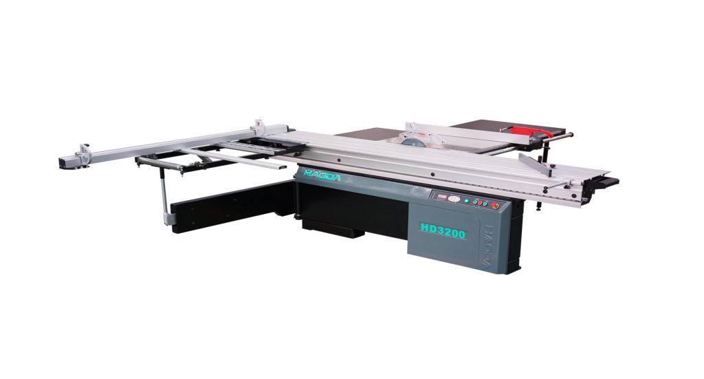 Sliding table panel saw